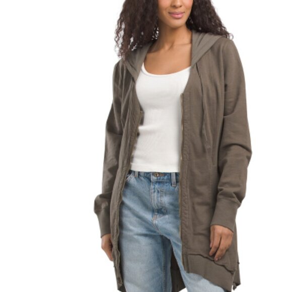 NEW WEARABLES BY XCVI Fleece Mercantile Jacket 252 - Picture 4 of 4